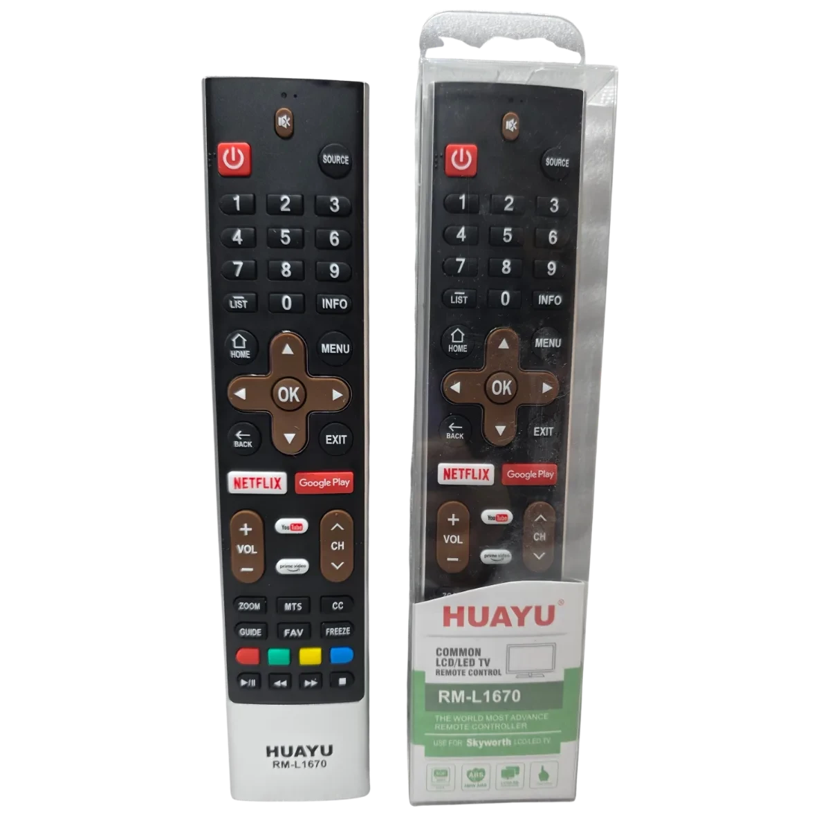 ريموت تلفزيون سكاي وورث Skyworth- L1670
